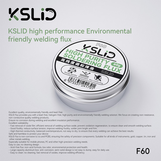 KSLID F60 Soldering Paste Flux