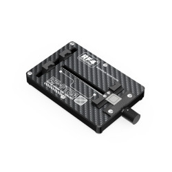 RF4 RF-FT04 Single-Axis Dual-Sliding High-Temperature Carbon Fiber PCB Stand