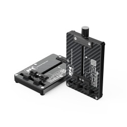 RF4 RF-FT04 Single-Axis Dual-Sliding High-Temperature Carbon Fiber PCB Stand