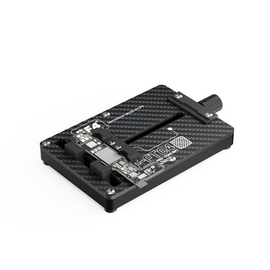 RF4 RF-FT04 Single-Axis Dual-Sliding High-Temperature Carbon Fiber PCB Stand