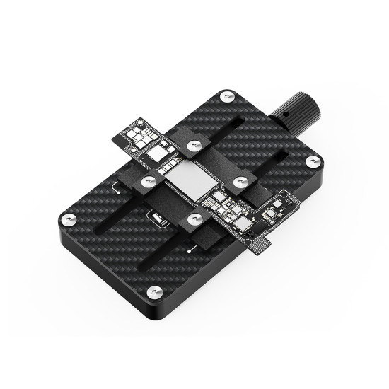 RF4 RF-FT05 Dual-Axis High-Temperature Carbon Fiber PCB Stand