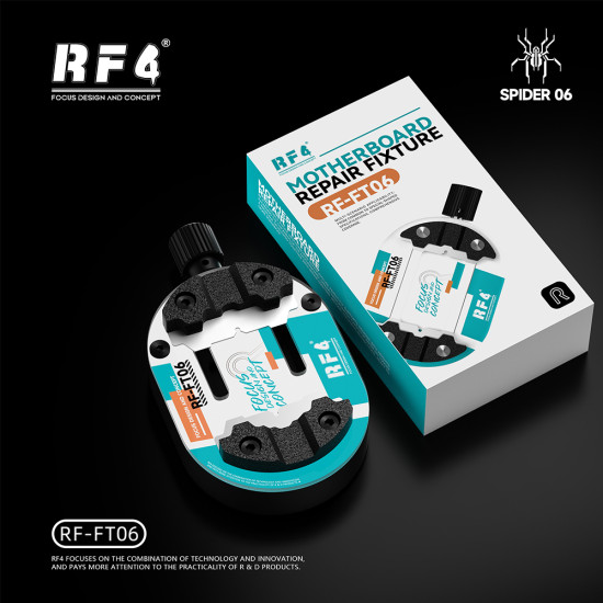RF4 RF-FT06 Heat-Resistant Glass PCB & IC Stand