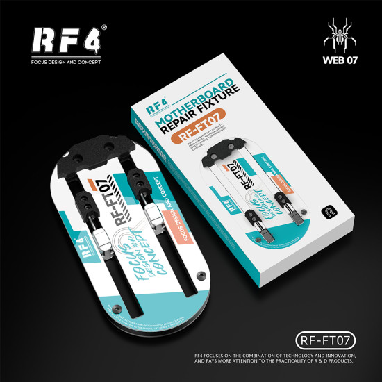 RF4 RF-FT07 Dual-Axis High-Temperature Reinforced Glass PCB Stand