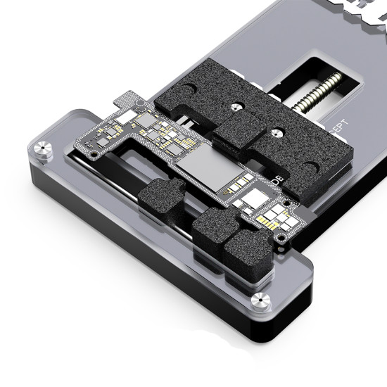 RF4 RF-FT11 Multi-Functional Insulated Glass Fixture PCB With IC Stand RF4 RF-FT11 Multi-Functional Insulated Glass Fixture PCB With IC Stand