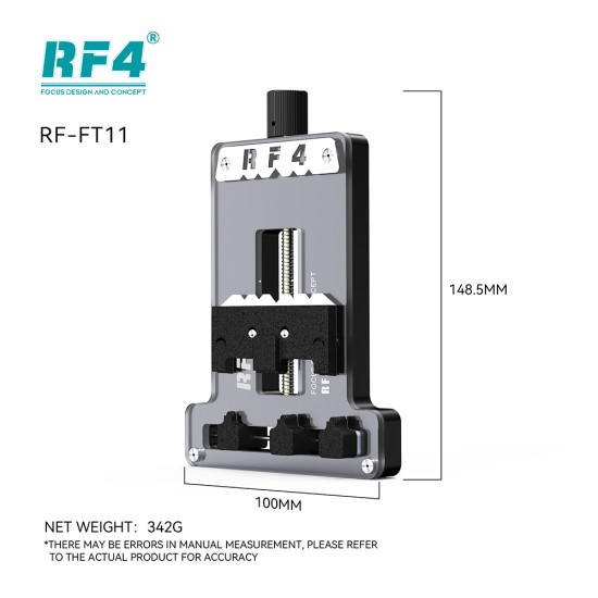RF4 RF-FT11 Multi-Functional Insulated Glass Fixture PCB With IC Stand RF4 RF-FT11 Multi-Functional Insulated Glass Fixture PCB With IC Stand