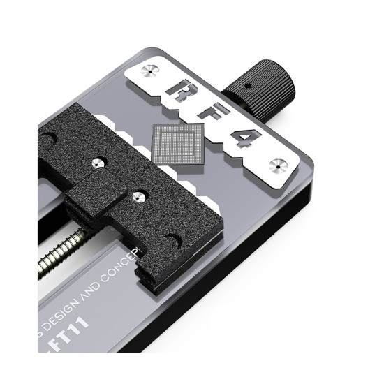 RF4 RF-FT11 Multi-Functional Insulated Glass Fixture PCB With IC Stand RF4 RF-FT11 Multi-Functional Insulated Glass Fixture PCB With IC Stand