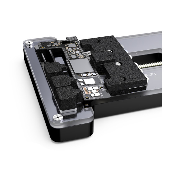 RF4 RF-FT11 Multi-Functional Insulated Glass Fixture PCB With IC Stand RF4 RF-FT11 Multi-Functional Insulated Glass Fixture PCB With IC Stand