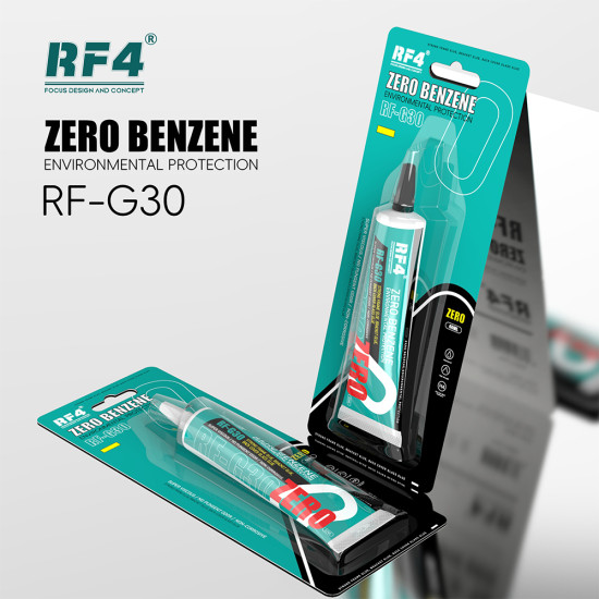 RF4 RF-G30 Fast Dry Zero Benzene Black Glue (60ML)