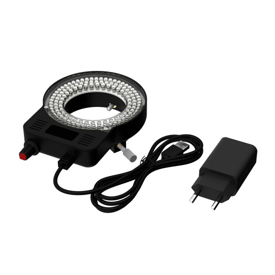 RF4 144 LED Adjustable Microscope Ring Light