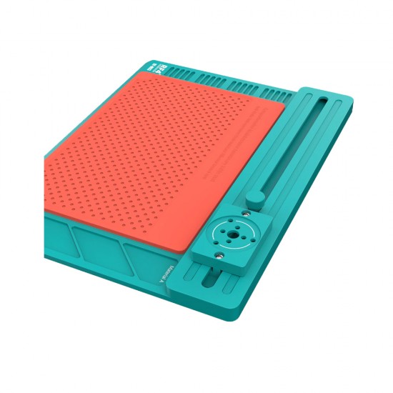 RF4 Microscope Moving Aluminum Alloy Base With Heating Pad ( RF-M03 ) RF4 Microscope Moving Aluminum Alloy Base With Heating Pad ( RF-M03 )