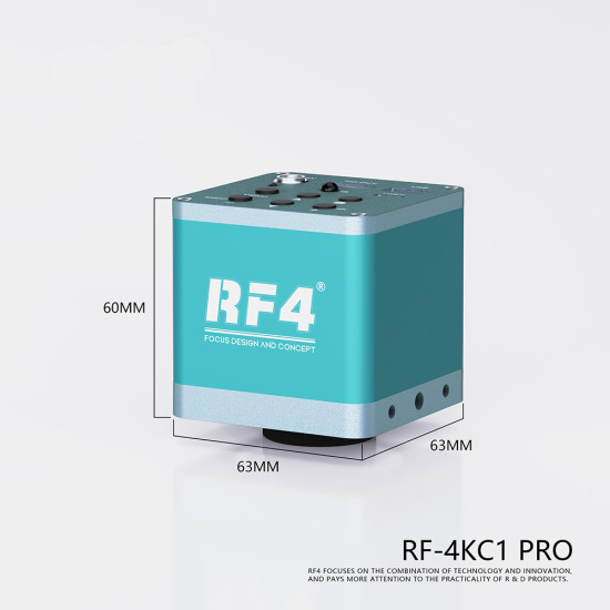 RF4 4KC1Pro Ultra HD / 1080P HDMI USB Industrial Electronic Digital Video Microscope Camera With Recording Feature