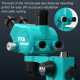 RF4 PX6 6.5X-65X Continue Zoom Trinocular Stereo Microscope With CTV Camera Lens and Light - Premium Quality