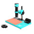 RF4 RF-100+ Monocular 180X Zoom Television Microscope With RF4 2KC3 Camera