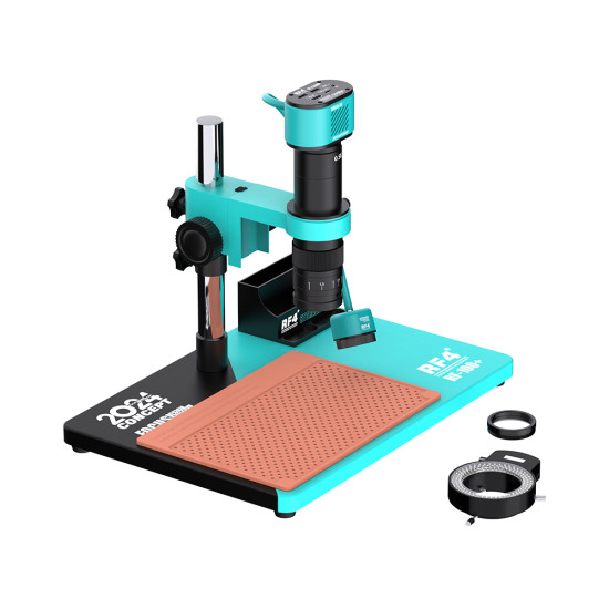 RF4 RF-100+ Monocular 180X Zoom Television Microscope With RF4 C39 Dual Spectral Thermal Camera RF4 RF-100+ Monocular 180X Zoom Television Microscope With RF4 C39 Dual Spectral Thermal Camera