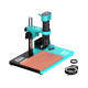 RF4 RF-100+ Monocular 180X Zoom Television Microscope With RF4 C39 Dual Spectral Thermal Camera RF4 RF-100+ Monocular 180X Zoom Television Microscope With RF4 C39 Dual Spectral Thermal Camera