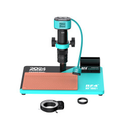 RF4 RF-100+ Monocular 180X Zoom Television Microscope With RF4 C39 Dual Spectral Thermal Camera