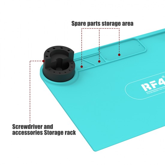 RF4 RF-P015 Multifunctional High-Temperature Resistant Silicone Pad ( 45CM *28CM ) RF4 RF-P015 Multifunctional High-Temperature Resistant Silicone Pad ( 45CM *28CM )