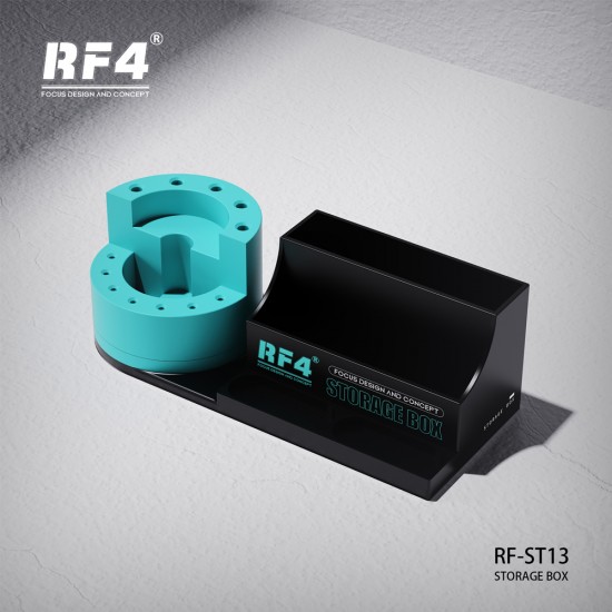 RF4 RF-ST13 Multifunctional Repair Tools Storage Box for Screwdriver/Tweezers/Parts Storage RF4 RF-ST13 Multifunctional Repair Tools Storage Box for Screwdriver/Tweezers/Parts Storage