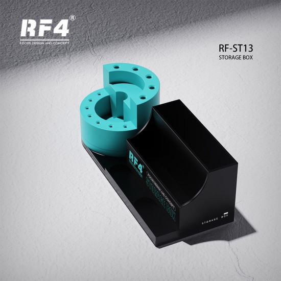 RF4 RF-ST13 Multifunctional Repair Tools Storage Box for Screwdriver/Tweezers/Parts Storage RF4 RF-ST13 Multifunctional Repair Tools Storage Box for Screwdriver/Tweezers/Parts Storage
