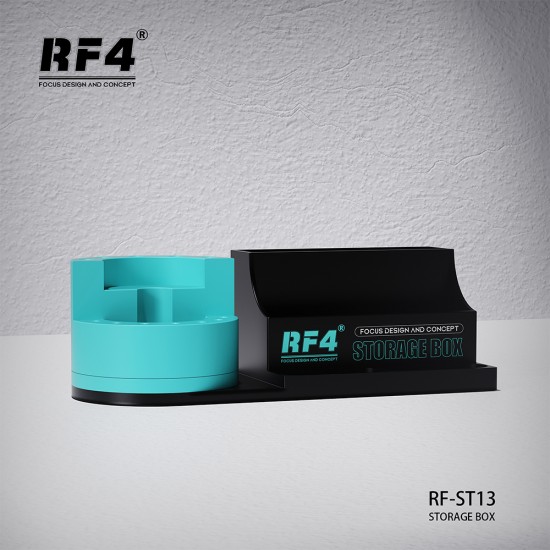 RF4 RF-ST13 Multifunctional Repair Tools Storage Box for Screwdriver/Tweezers/Parts Storage RF4 RF-ST13 Multifunctional Repair Tools Storage Box for Screwdriver/Tweezers/Parts Storage