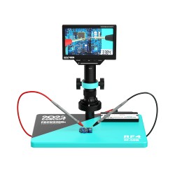 RF4 RF50M Monocular Microscope With Inbuilt Multimeter Function (7 Inch Monitor) - With 0.5X Height Lens