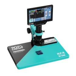 RF4 RF50M Monocular Microscope With Inbuilt Multimeter Function (7 Inch Monitor) - With 0.5X Height Lens
