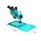 RF4 RF55-B52 (6.5X-55X) Trinocular Full HD Stereo Microscope With Zooming 0.48X CTV Camera Lens & LED Adjustable Light RF4 RF55-B52 (6.5X-55X) Trinocular Full HD Stereo Microscope With Zooming 0.48X CTV Camera Lens & LED Adjustable Light
