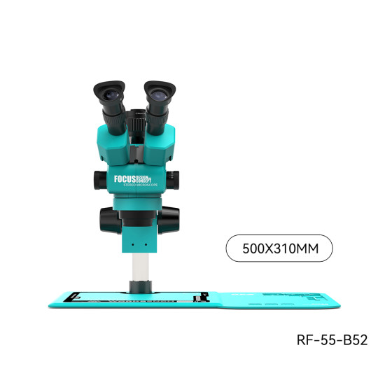 RF4 RF55-B52 (6.5X-55X) Trinocular Full HD Stereo Microscope With Zooming 0.48X CTV Camera Lens & LED Adjustable Light RF4 RF55-B52 (6.5X-55X) Trinocular Full HD Stereo Microscope With Zooming 0.48X CTV Camera Lens & LED Adjustable Light