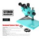 RF4 RF6555-PRO 6.5X-55X Trinocular Full HD Stereo Microscope With Zooming 0.48X CTV Camera Lens & LED Adjustable Light RF4 RF6555-PRO 6.5X-55X Trinocular Full HD Stereo Microscope With Zooming 0.48X CTV Camera Lens & LED Adjustable Light