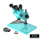 RF4 RF6555-PRO 6.5X-55X Trinocular Full HD Stereo Microscope With Zooming 0.48X CTV Camera Lens & LED Adjustable Light RF4 RF6555-PRO 6.5X-55X Trinocular Full HD Stereo Microscope With Zooming 0.48X CTV Camera Lens & LED Adjustable Light