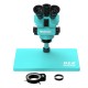 RF4 RF6555-TVP 6.5X-55X Trinocular Full HD Stereo Microscope With Zooming 0.48X CTV Camera Lens & LED Adjustable Light RF4 RF6555-TVP 6.5X-55X Trinocular Full HD Stereo Microscope With Zooming 0.48X CTV Camera Lens & LED Adjustable Light