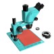 RF4 RF6565-P04 6.5X-65X Trinocular Full HD Stereo Microscope With Zooming 0.5X CTV Camera Lens & LED Adjustable Light RF4 RF6565-P04 6.5X-65X Trinocular Full HD Stereo Microscope With Zooming 0.5X CTV Camera Lens & LED Adjustable Light