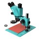 RF4 RF6565-P04 6.5X-65X Trinocular Full HD Stereo Microscope With Zooming 0.5X CTV Camera Lens & LED Adjustable Light RF4 RF6565-P04 6.5X-65X Trinocular Full HD Stereo Microscope With Zooming 0.5X CTV Camera Lens & LED Adjustable Light