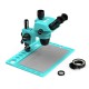 RF4 RF-6565PRO-D2 Trinocular Full HD Stereo Microscope With Zooming 0.5X CTV Camera Lens & LED Adjustable Light RF4 RF-6565PRO-D2 Trinocular Full HD Stereo Microscope With Zooming 0.5X CTV Camera Lens & LED Adjustable Light