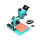 RF4 RF7050-TVA9 (3D Continuous Zoom) 7X~50X Trinocular Stereo Microscope With USB Charging Station RF4 RF7050-TVA9 (3D Continuous Zoom) 7X~50X Trinocular Stereo Microscope With USB Charging Station