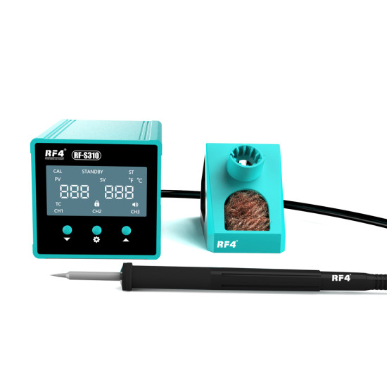 RF4 RF-S310 High Precision Intelligent Control Temperature Soldering Station (T12) RF4 RF-S310 High Precision Intelligent Control Temperature Soldering Station (T12)