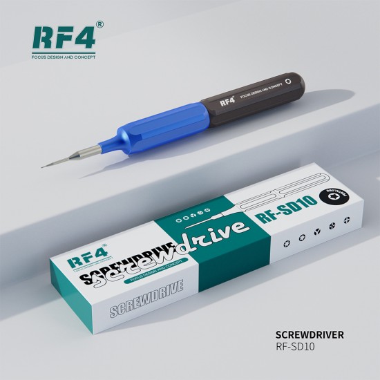RF4 RF-SD10 Superhard S2 Steel Magnetic Precision Screwdriver Set ( ✪ Pentalobe )