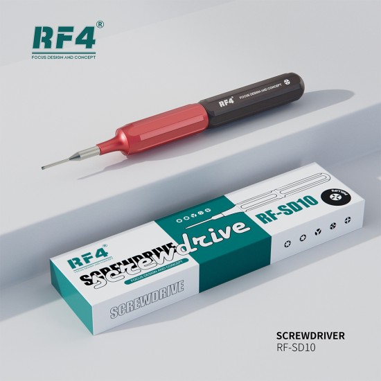 RF4 RF-SD10 Superhard S2 Steel Magnetic Precision Screwdriver Set ( + Phillips ) RF4 RF-SD10 Superhard S2 Steel Magnetic Precision Screwdriver Set ( + Phillips )