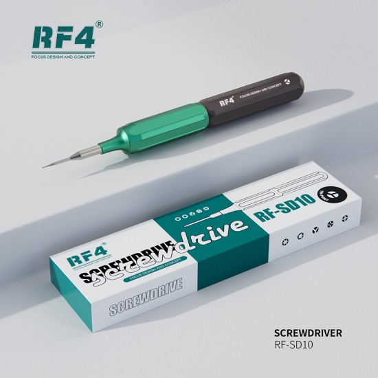 RF4 RF-SD10 Superhard S2 Steel Magnetic Precision Screwdriver Set ( 人 Tri Point ) RF4 RF-SD10 Superhard S2 Steel Magnetic Precision Screwdriver Set ( 人 Tri Point )