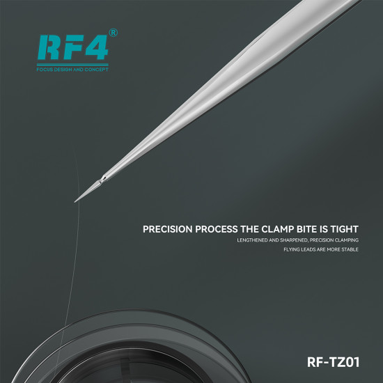 RF4 RF-TZ01 Non-Magnetic Stainless Steel Precision Tweezer RF4 RF-TZ01 Non-Magnetic Stainless Steel Precision Tweezer