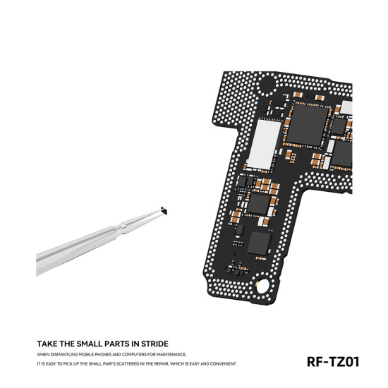 RF4 RF-TZ01 Non-Magnetic Stainless Steel Precision Tweezer RF4 RF-TZ01 Non-Magnetic Stainless Steel Precision Tweezer