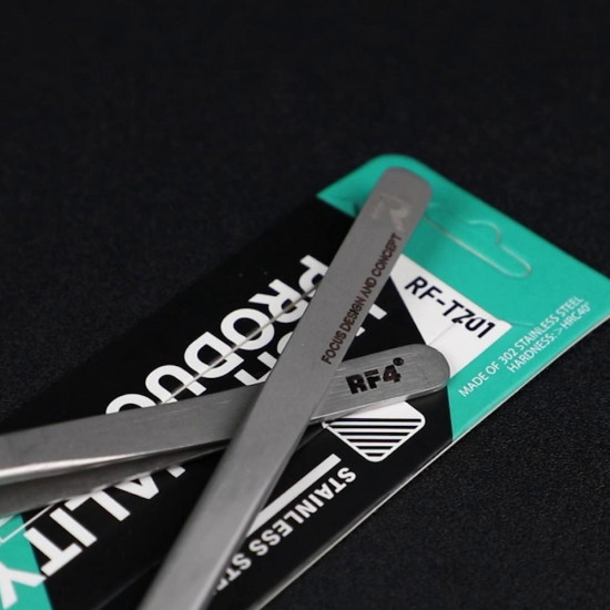 RF4 RF-TZ01 Non-Magnetic Stainless Steel Precision Tweezer RF4 RF-TZ01 Non-Magnetic Stainless Steel Precision Tweezer