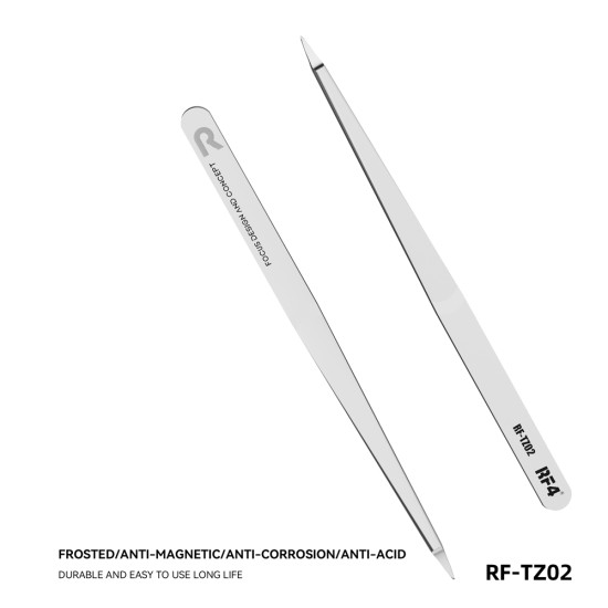 RF4 RF-TZ02 Non-Magnetic Stainless Steel Precision Tweezer RF4 RF-TZ02 Non-Magnetic Stainless Steel Precision Tweezer