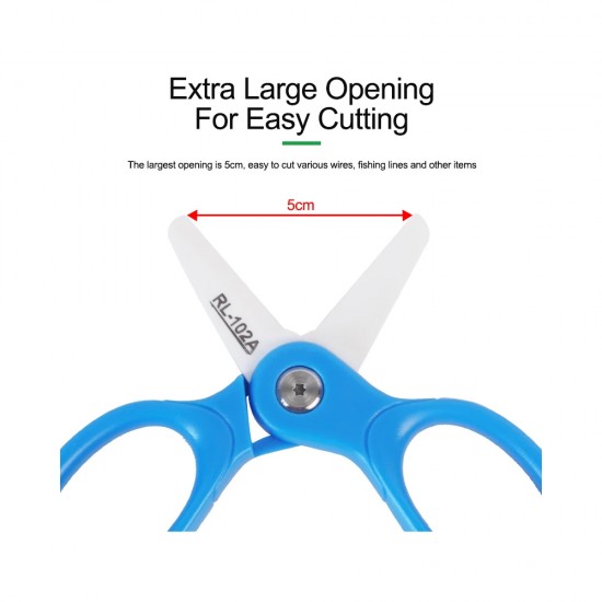 Relife RL-102A Mini Insulated Ceramic Scissor Relife RL-102A Mini Insulated Ceramic Scissor