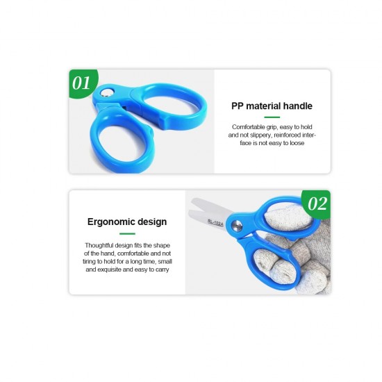 Relife RL-102A Mini Insulated Ceramic Scissor Relife RL-102A Mini Insulated Ceramic Scissor