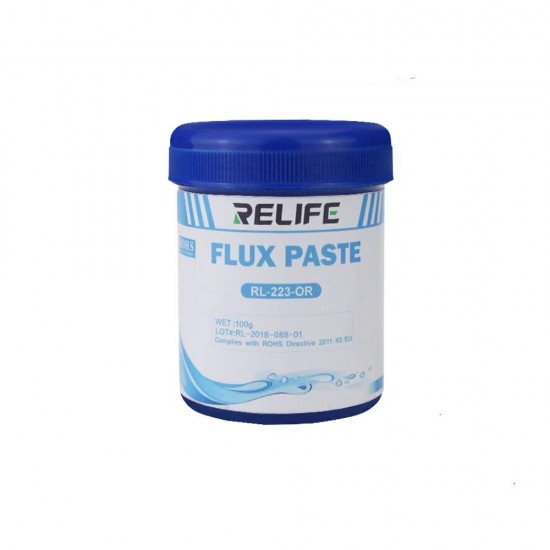 Relife RL-223-OR Solder Paste Flux Lead-free Welding Paste (100Gram) Relife RL-223-OR Solder Paste Flux Lead-free Welding Paste (100Gram)