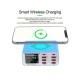 Relife RL-304S 8 USB+PD Port Smart Lightning Charger With Wireless (Upto 10W) Charging Relife RL-304S 8 USB+PD Port Smart Lightning Charger With Wireless (Upto 10W) Charging