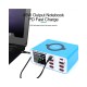 Relife RL-304S 8 USB+PD Port Smart Lightning Charger With Wireless (Upto 10W) Charging Relife RL-304S 8 USB+PD Port Smart Lightning Charger With Wireless (Upto 10W) Charging