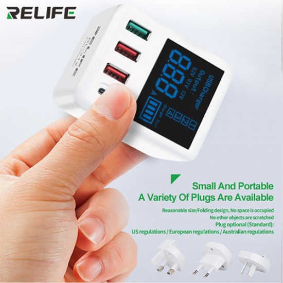RELIFE RL-312 Smart Digital Display Fast charge RELIFE RL-312 Smart Digital Display Fast charge