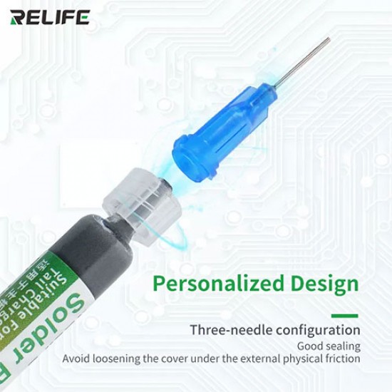 Relife RL-405 PPD Solder Flux Paste 138°C ( 3ML ) Relife RL-405 PPD Solder Flux Paste 138°C ( 3ML )